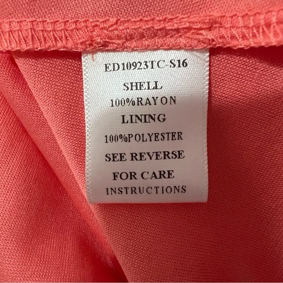 Altar’d State Orange Embroidered Dress Size S - Picture 7 of 9